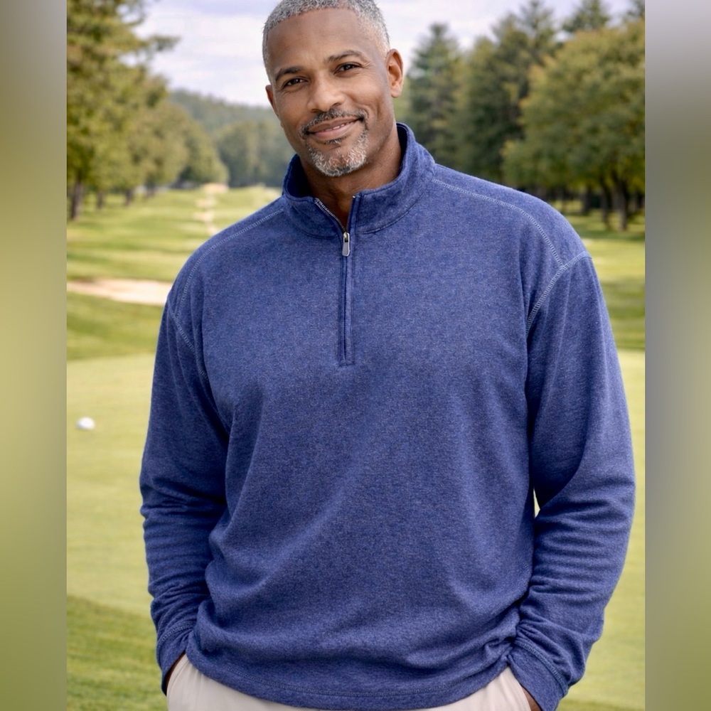 Pebble Beach Performance Golf 1/4 Zip Pullover